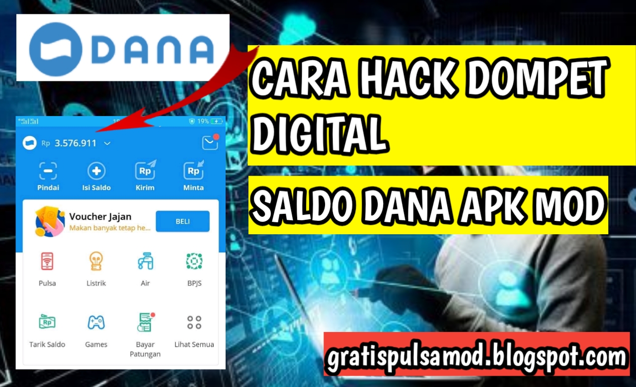 Trik Terbaru Cara Hack Saldo Dana Dompet Digital Raih Hingga Jutaan Rupiah 2020 Gratis Pulsa Mod