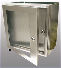 pembuatan panel box stainless steel double pintu swing