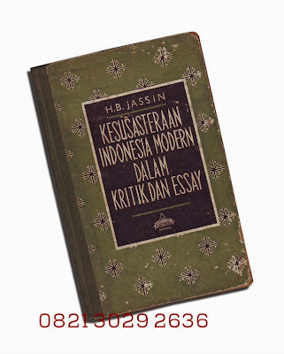 gambar buku kesusastraan indonesia modern dan essay karya hb. jassin
