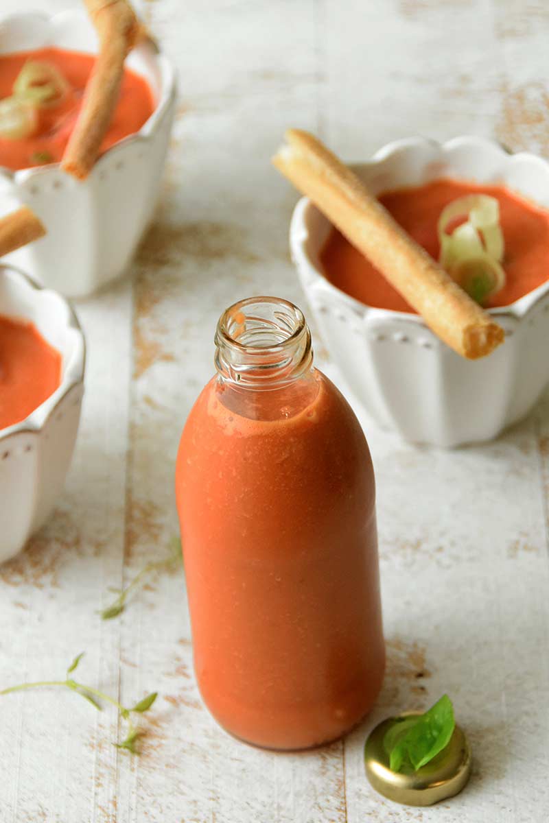 Gazpacho de sandia y tomate Cook Expert — Chez Silvia Gazpacho de sandia y tomate Cook Expert — Chez Silvia