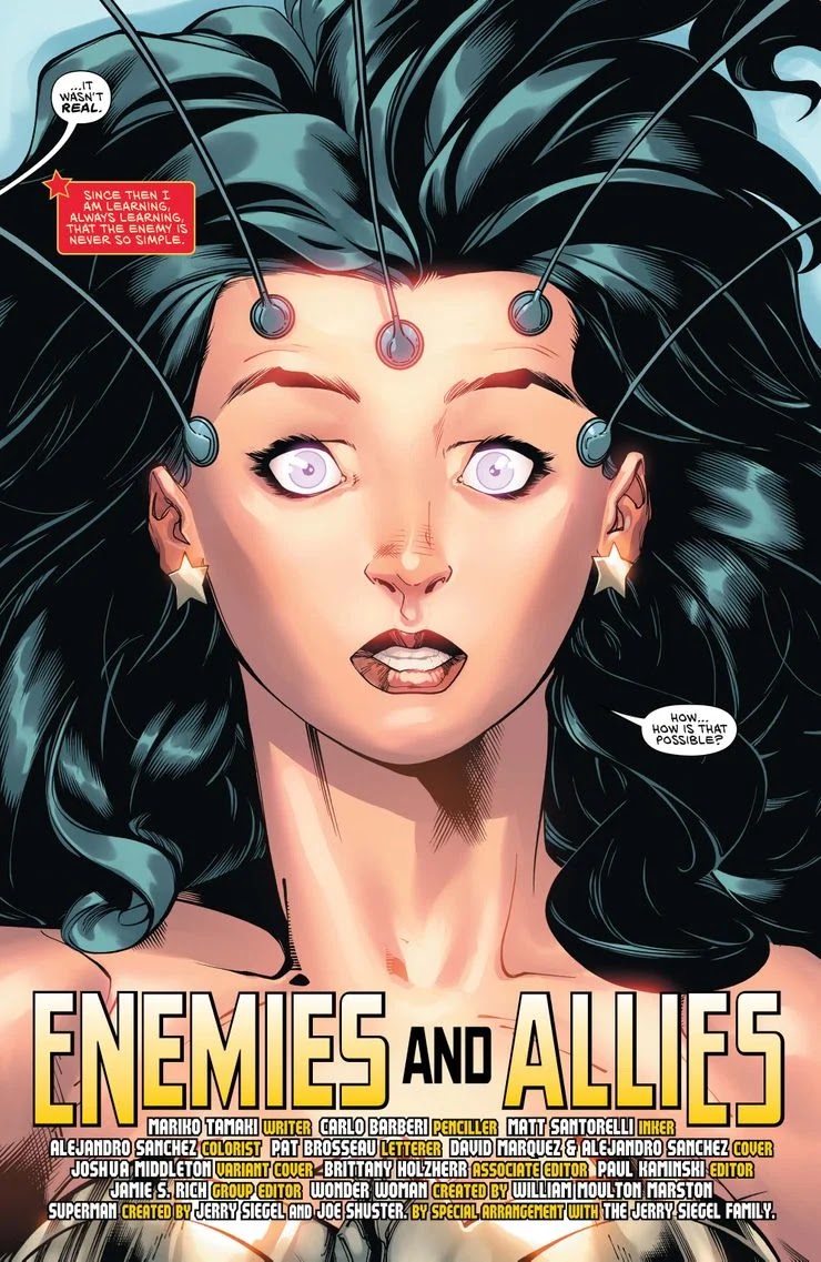 Weird Science Dc Comics Preview Wonder Woman 761