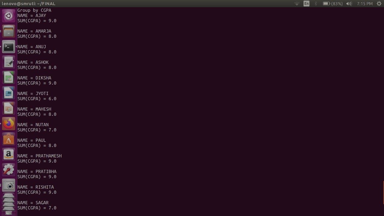 OOP concepts in Java: SQL Functionalities in OOP C++ (Part 4/4)