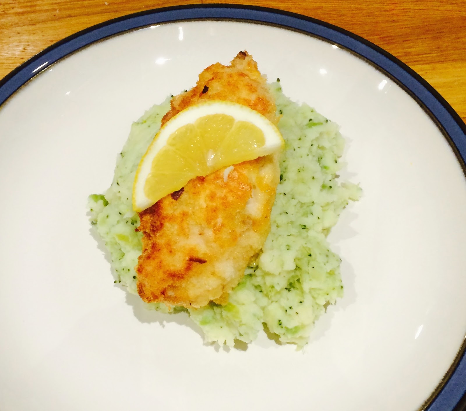 Get in for your dinner! Chicken kiev with broccoli mash Jamie Oliver