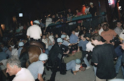 Watching police riot anti-Chicago Bulls fans Battle of Viagra triangle 1992