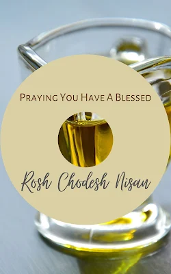 Rosh Chodesh Nisan Wishes - Free Printable Greeting Cards - Happy First Jewish Month