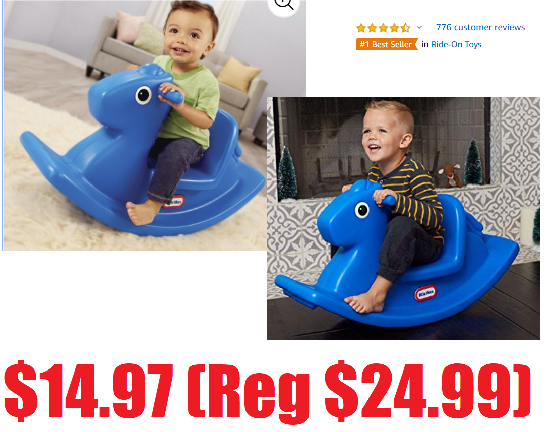 little tikes rocking horse walmart