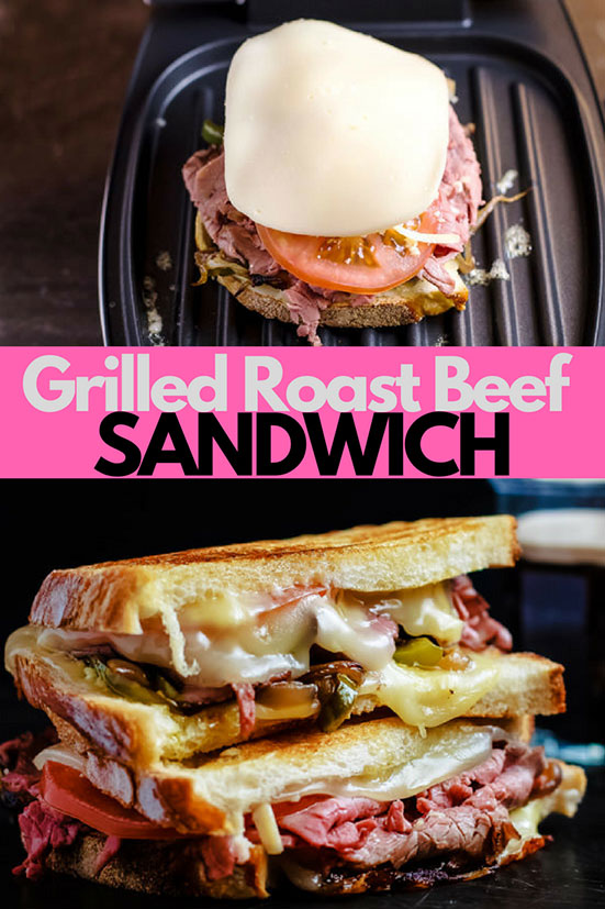 Dinner Recipes Grilled Roast Beef Sandwich Food And Drink Recipes