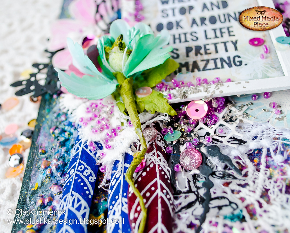 Mixed Media Place March challenge