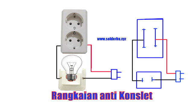 Cara Membuat Rangkaian anti Konslet