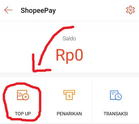Halaman ShopeePay Halaman ShopeePay
