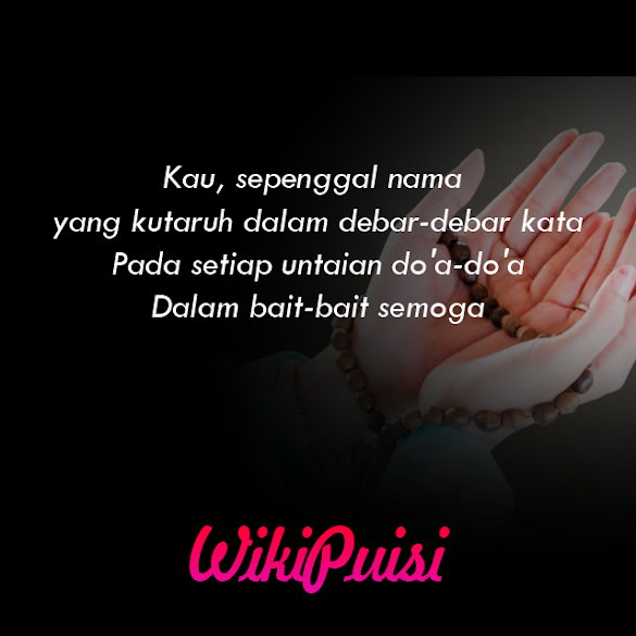 Puisi Cinta Dalam Doa Islami