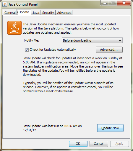 Al's Tech Tips: Tip: How to Perform a Manual Java Update