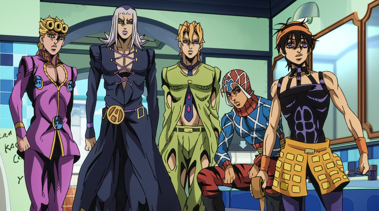 Viviendo Jojo: EPISODIO 9 DE VENTO AUREO