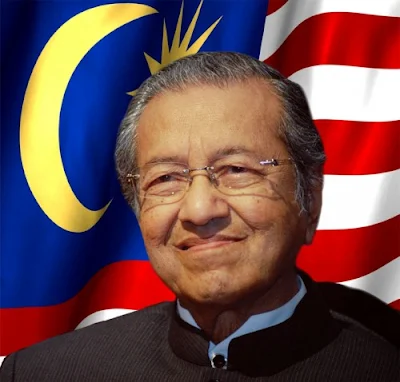 Foto Mahatir Mohamad Perdana Menteri Malaysia