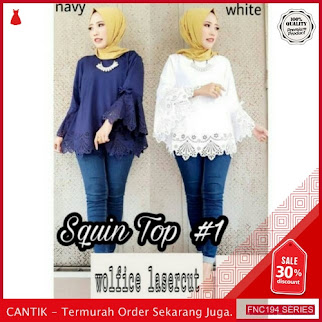 FNC194S42 Squin Top Twiscone 4w Wanita murah Serba 50 Ribuan