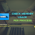 How to check memory usage of an individual process or application/program in Linux