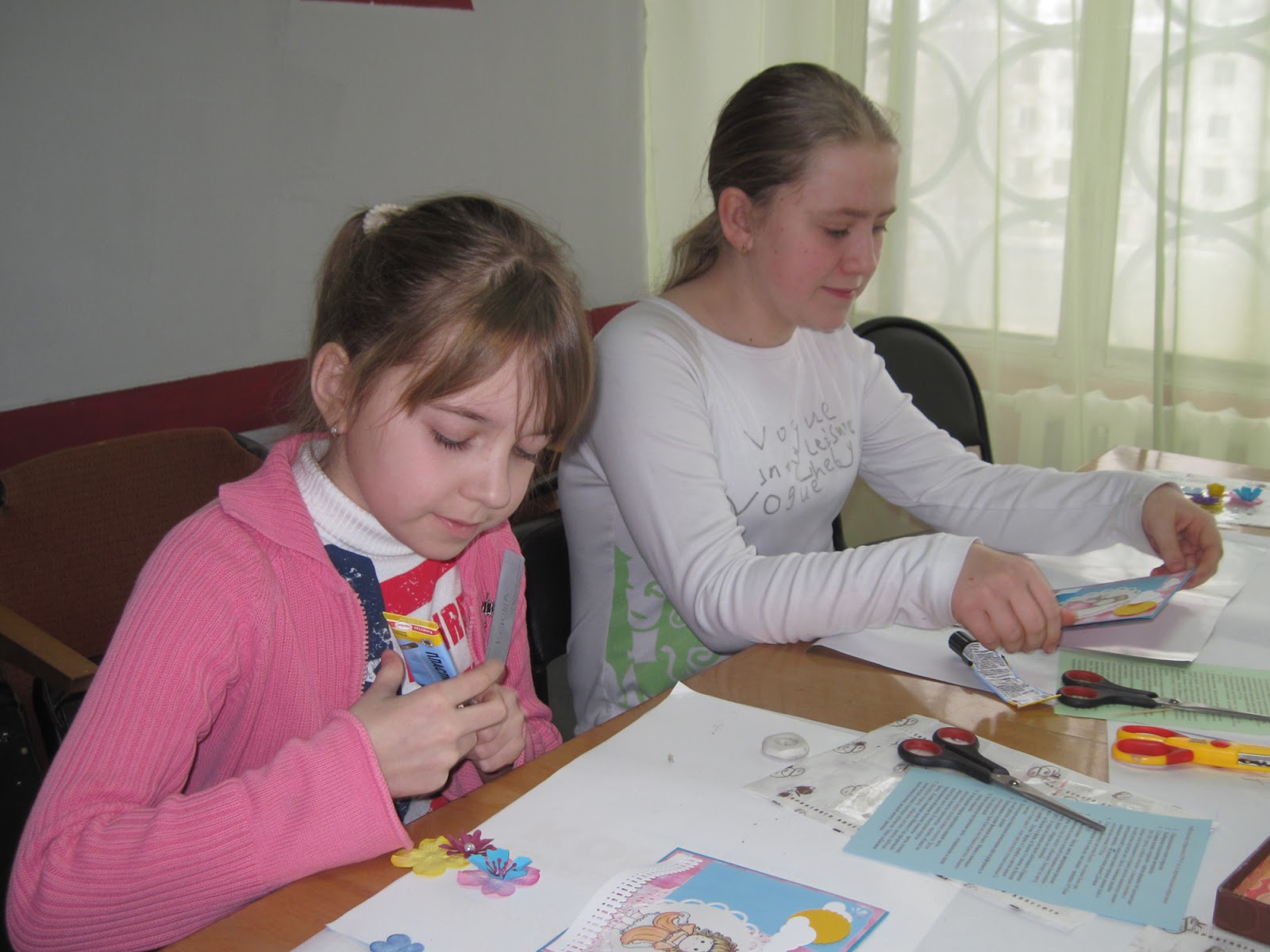 О'Кей "Открытка маме" и МК для детей