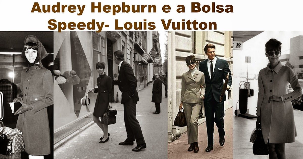 Audrey Hepburn And Louis Vuitton Speedy