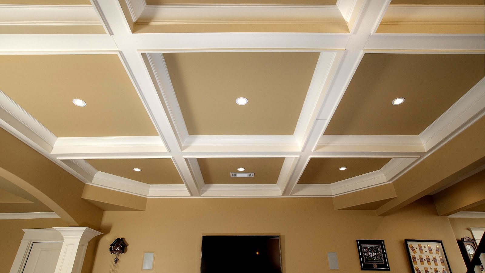 Coffered Ceiling Paint - Paint Choices