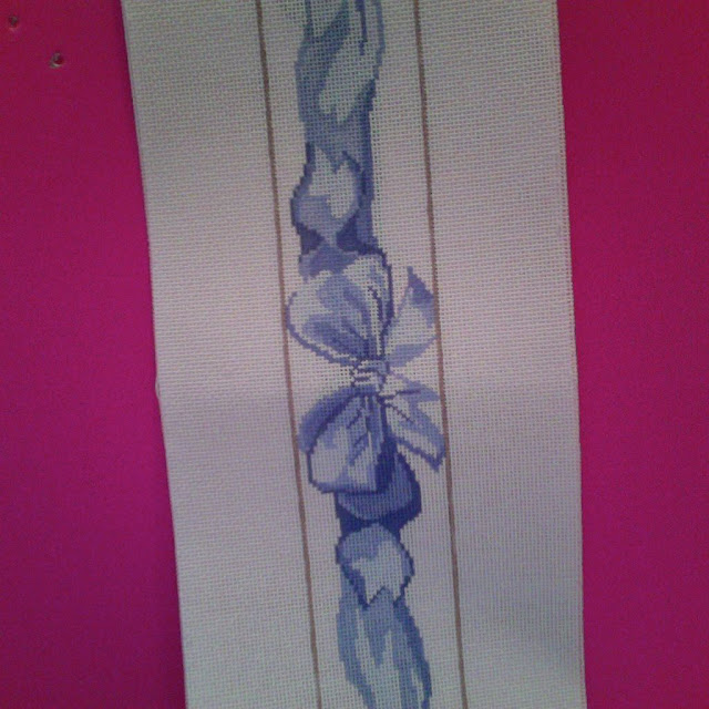 Horse Country Chic Needlepoint Luggage Straps Again