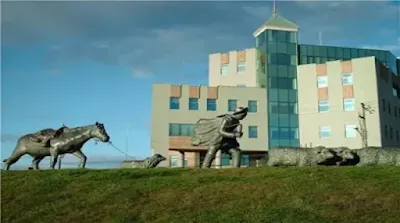 Monument to the Shepherd in Punta Arenas, Chile.