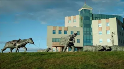 Monument to the Shepherd in Punta Arenas, Chile.