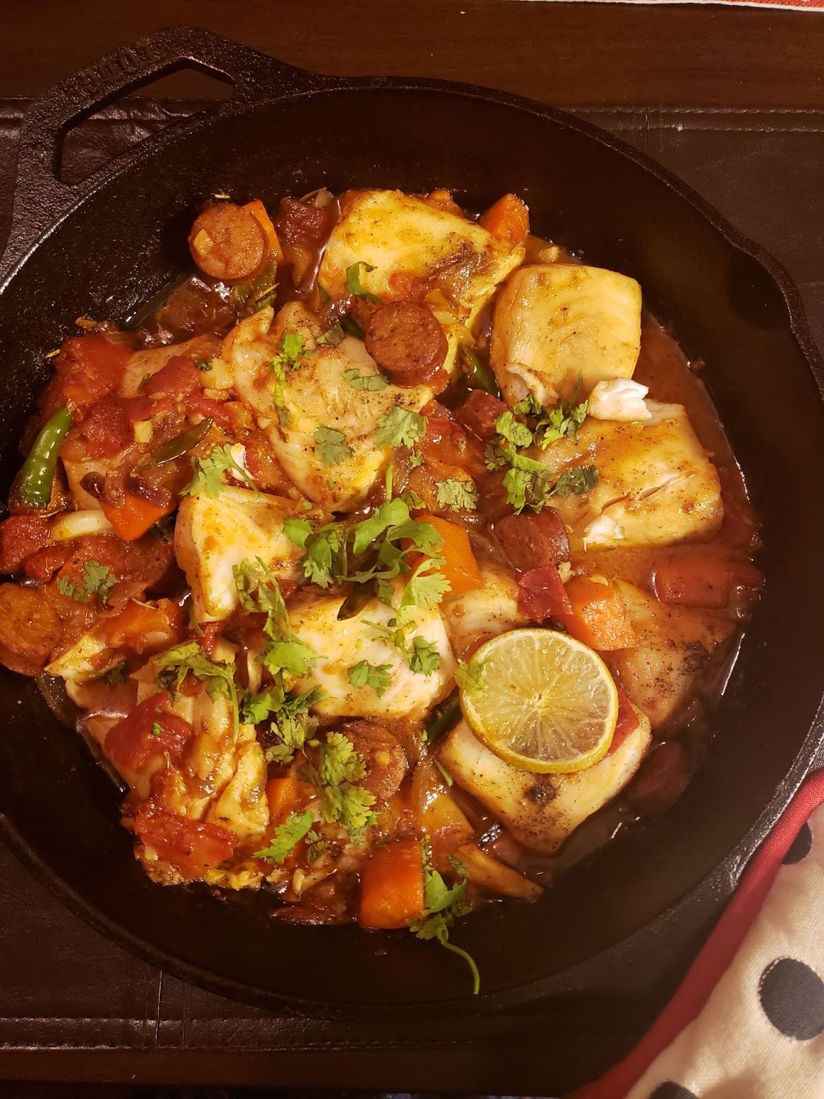 Bong Mom's CookBook: Portuguese-Style Fish Stew -- on hump day