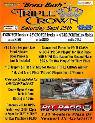 Brass Bash Triple Crown Event at Pit Pass Raceway - Newport TN