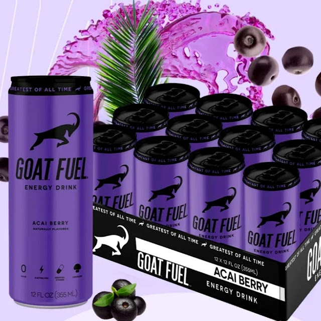 The Supp Plug New Jerry Rice GOAT Fuel Energy Drink