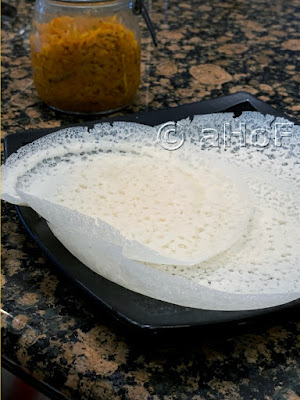 Appam, Palappam, bread, Indian, breakfast, Kerala