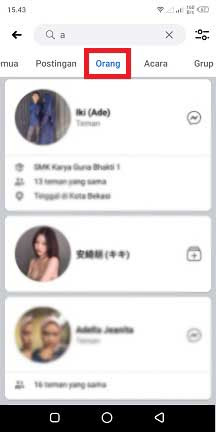 Cara Mencari Teman Di Facebook Berdasarkan Tempat Tinggal Wafbig