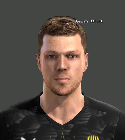 PES 2013 Ragnar Sigurdsson (FC Rukh Lviv) Face