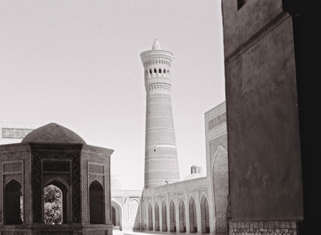 Ouzbékistan, Boukhara, minaret Kaylan, © L. Gigout, 1999