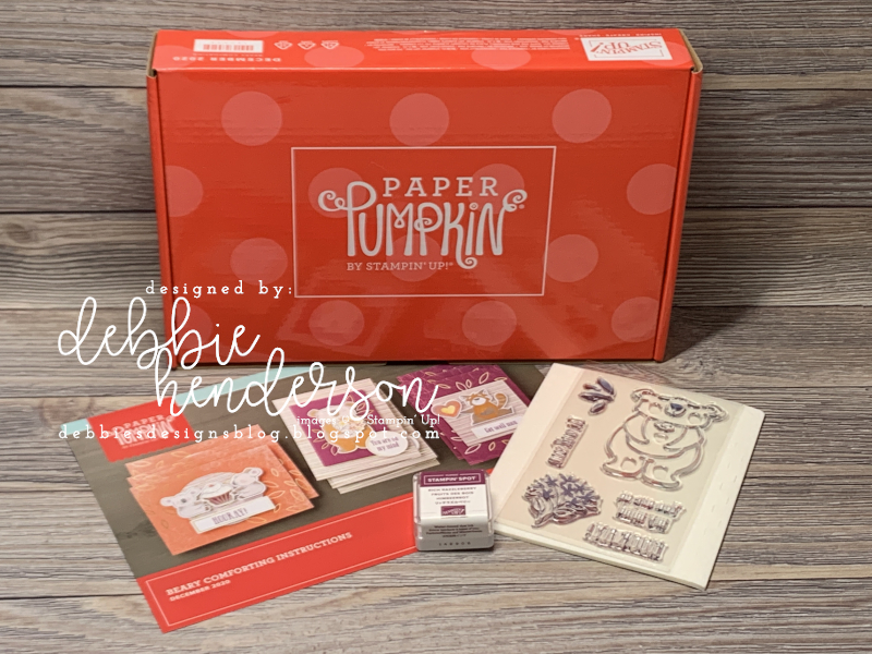 Debbie's Designs Paper Pumpkin December Kit!