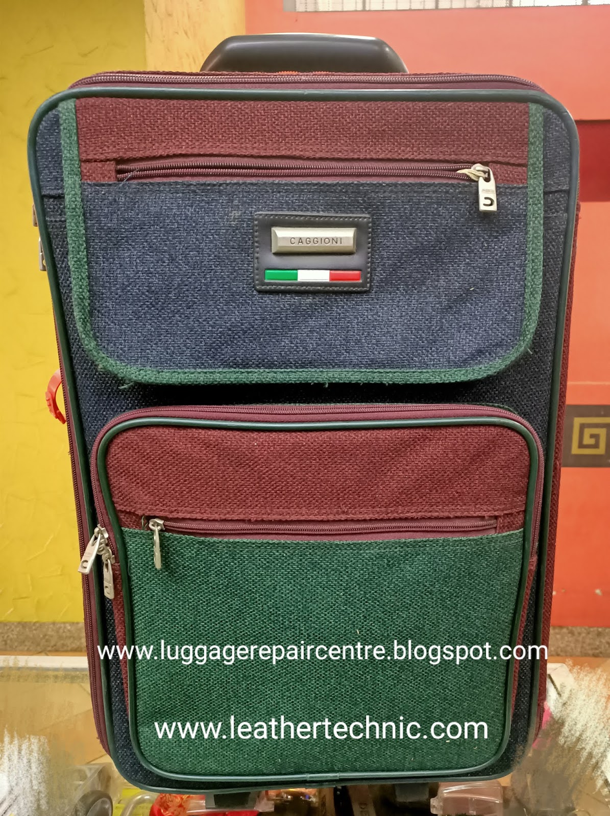 slazenger luggage wheel replacement