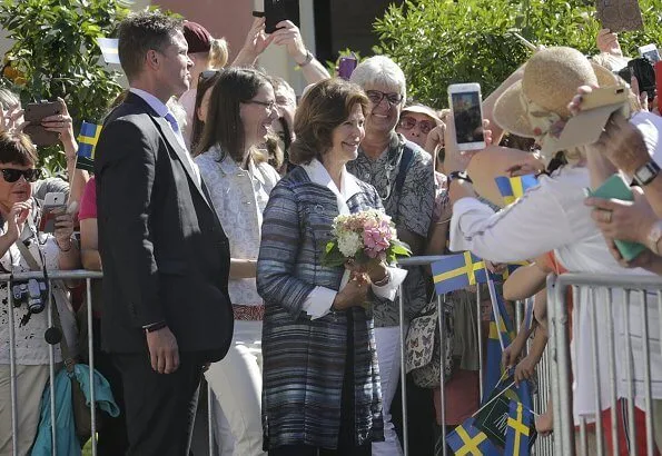 Queen visited the Isle of Mainau (Konstanz) on the occasion of the 25th anniversary