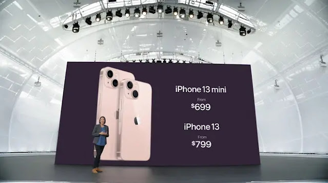 Selling price of iPhone 13 and 13 mini Selling price of iPhone 13 and 13 mini