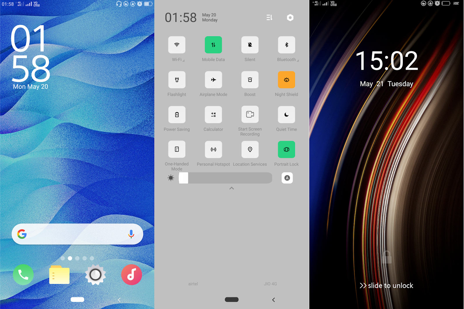 Download Themes Realme X Dark Mode UI for OPPO & Realme Realme Oppo