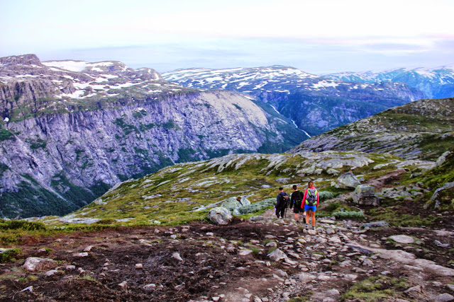 Język Trolla Norwegia Trolltunga