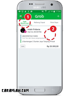 cara membatalkan pesanan grab