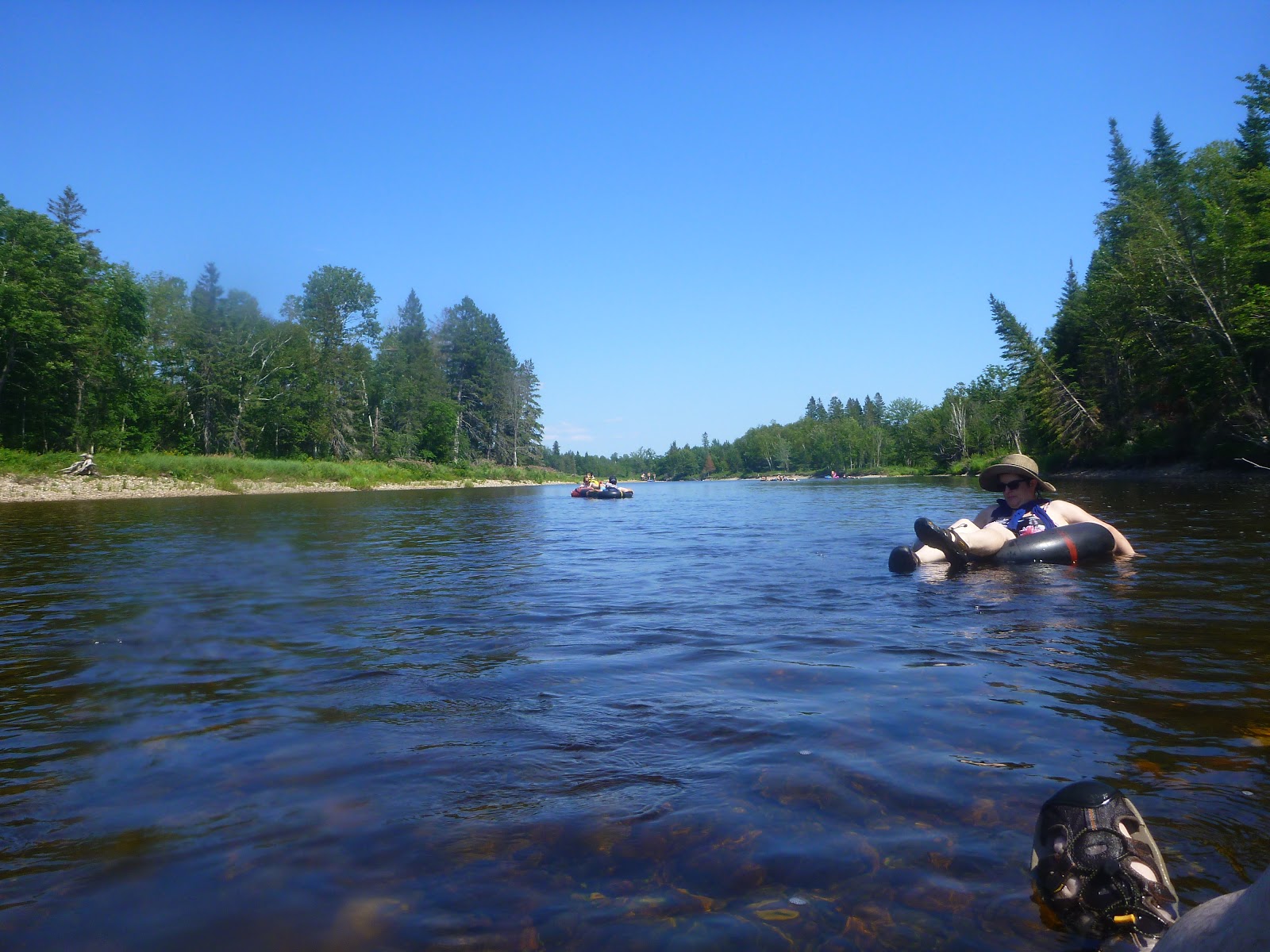 Ride Reports and Other Drivel 2020 Tubing down the Little West