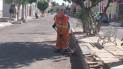 É tempo de Trabalho; Prefeitura de Macau realiza manutenção na Iluminação Publica e Limpeza Urbana no Bairro do Porto de São Pedro