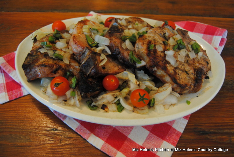 Grilled Jalapeno Pork Chops