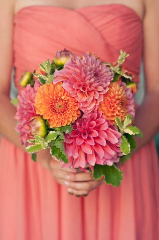 Beautiful Bridal 15 Breathtaking Dahlia Bouquets