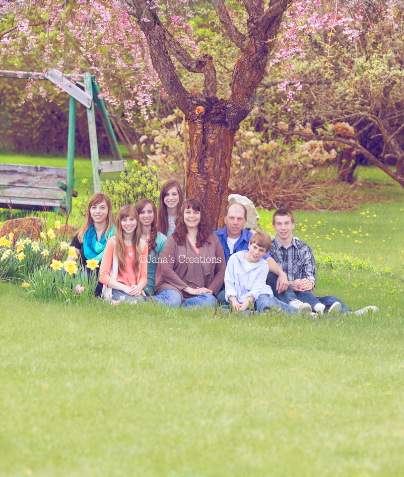 Jana's Creations Fountain Family Session