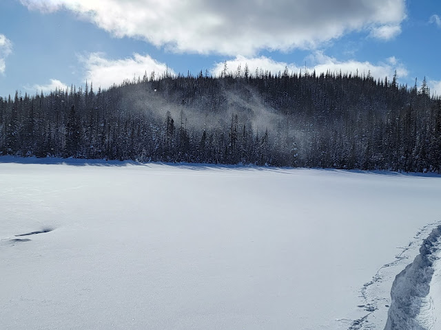 Lac Maurice sur le sentier Le Valinouet