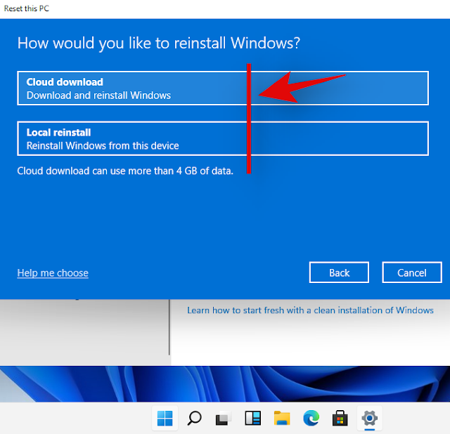 Reset pc vs clean install mahapartners
