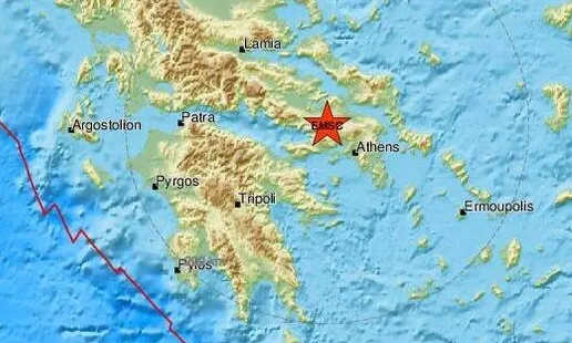 Σεισμός 3,8 Ρίχτερ τη νύχτα κοντά στη Θήβα έγινε αισθητός και στην Αργολίδα 