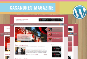 FREE Casandres Magazine  Wordpress Theme