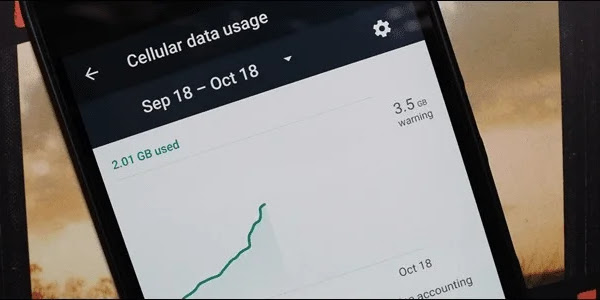 Cara Memantau Penggunaan Data internet pada Android